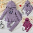 thumbnail image 1 of Girls Winter Outfits Toddler Girl Fall Clothes Set Warm Sweatshirt Pants Long Sleeve Sweatsuits Winter Hooded Pullover Outfits, 1 of 6