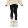 thumbnail image 1 of Girls Winter Warm Cotton Fleece Lined Leggings Thick Pants Kids Basic Full Length Pant Thermal Stretch Leggings,2-13 Y, 1 of 8