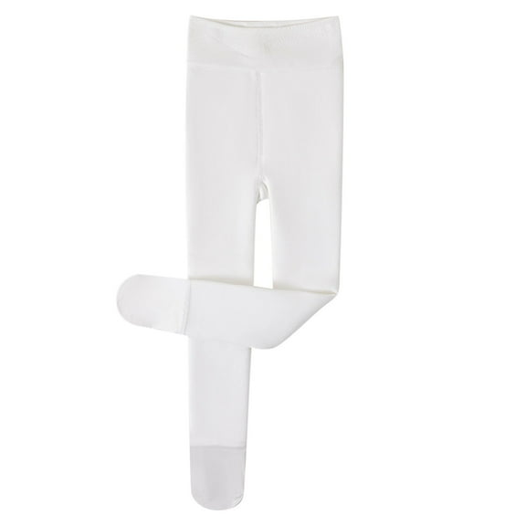 Girls Winter Warm Cotton Fleece Lined Leggings Thick Thermal Tights Pants
