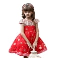 thumbnail image 1 of Girls Witch Sequins Costume Princess Dress Halloween Cosplay Fancy-Dress Outfit, 1 of 7