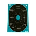 thumbnail image 1 of Girls With Guns Splash Adhesive 12 In. X 17.25 In. Oval Handgun Trainer Target By Allen, 5 Targets Per Pack, 1 of 10