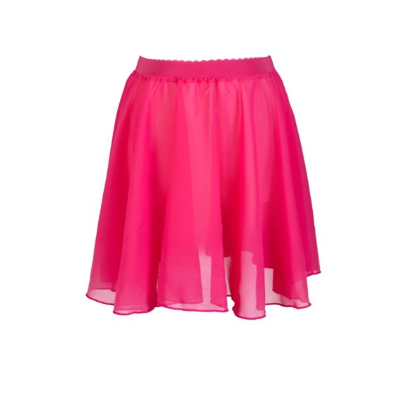 Girls Women Ballet Wrap Skirt Women's Ballet Wrap Skirt Chiffon Dance Wrap Skirt with Adjustable Waist Tie