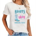 thumbnail image 1 of Girls & Women Boots & Bling Its A Cowgirl Thing Cute Cowgirl T-Shirt, 1 of 5