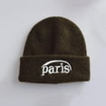thumbnail image 1 of Girls' Woolen Hat Outdoor Warm Pullover Knitted Hat for Girls 0-15Y, 1 of 3