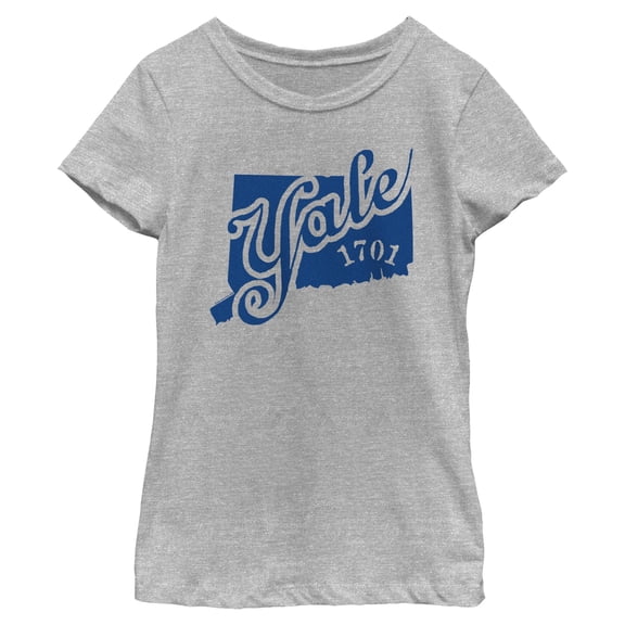 Girls Yale University 1701 School Logo T Shirt