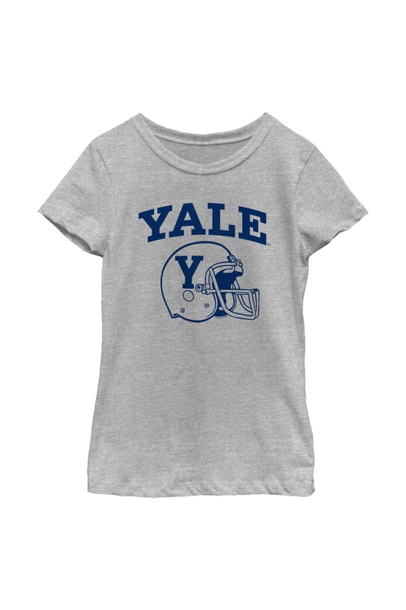 Girls Yale University Football School Logo T Shirt