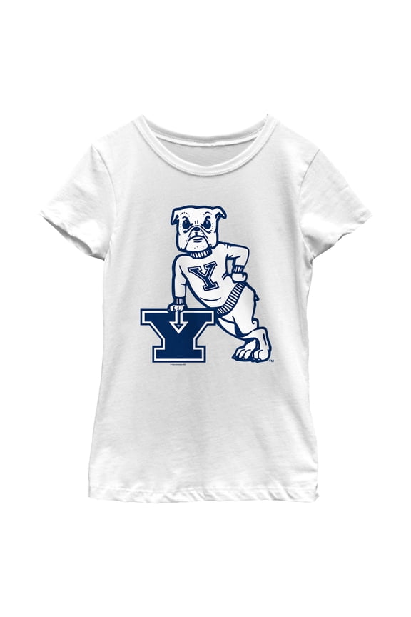 Girls Yale University Handsome Dan Pose T Shirt