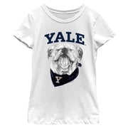 Girls Yale University Happy Handsome Dan T Shirt