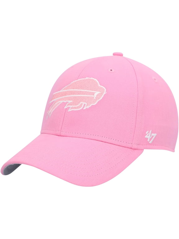Girls Youth '47 Pink Buffalo Bills Rose MVP Adjustable Hat