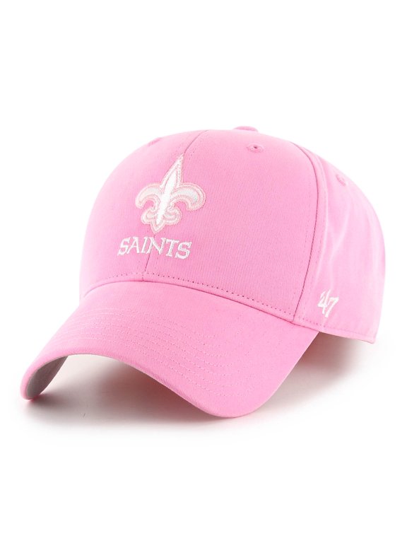 Girls Youth '47 Pink New Orleans Saints Rose MVP Adjustable Hat