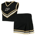 thumbnail image 1 of Girls Youth Black Purdue Boilermakers Two-Piece Cheer Set, 1 of 6