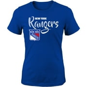 Girls Youth Blue New York Rangers T-Shirt