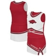 thumbnail image 1 of Girls Youth Colosseum Cardinal Arkansas Razorbacks Lollipop Park Cheer Two-Piece Set, 1 of 3
