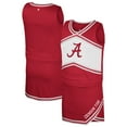 thumbnail image 1 of Girls Youth Colosseum Crimson Alabama Crimson Tide Cheerleader Top & Skirt Set, 1 of 3