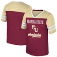 thumbnail image 1 of Girls Youth Colosseum Garnet Florida State Seminoles Princess Bubblegum Bling T-Shirt, 1 of 3