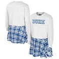 thumbnail image 1 of Girls Youth Colosseum Gray Duke Blue Devils Marceline Plaid Skirt and Top Set, 1 of 3