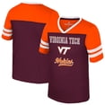 thumbnail image 1 of Girls Youth Colosseum Maroon Virginia Tech Hokies Princess Bubblegum Bling T-Shirt, 1 of 3