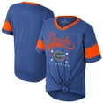 thumbnail image 1 of Girls Youth Colosseum  Royal Florida Gators Frontier Tie Front T-Shirt, 1 of 3