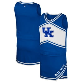 Girls Youth Colosseum Royal Duke Blue Devils Cheerleader Top