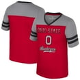 thumbnail image 1 of Girls Youth Colosseum Scarlet Ohio State Buckeyes Princess Bubblegum Bling T-Shirt, 1 of 3