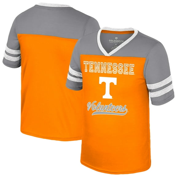 Girls Youth Colosseum Tennessee Orange Tennessee Volunteers Princess Bubblegum Bling T-Shirt