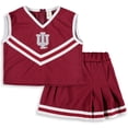 thumbnail image 1 of Girls Youth Crimson Indiana Hoosiers Two-Piece Cheer Set, 1 of 2
