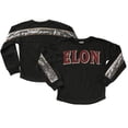 thumbnail image 1 of Girls Youth Gameday Couture  Black Elon Phoenix Guess Who's Back Long Sleeve T-Shirt, 1 of 3