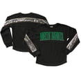 thumbnail image 1 of Girls Youth Gameday Couture  Black North Dakota Guess Who's Back Long Sleeve T-Shirt, 1 of 3