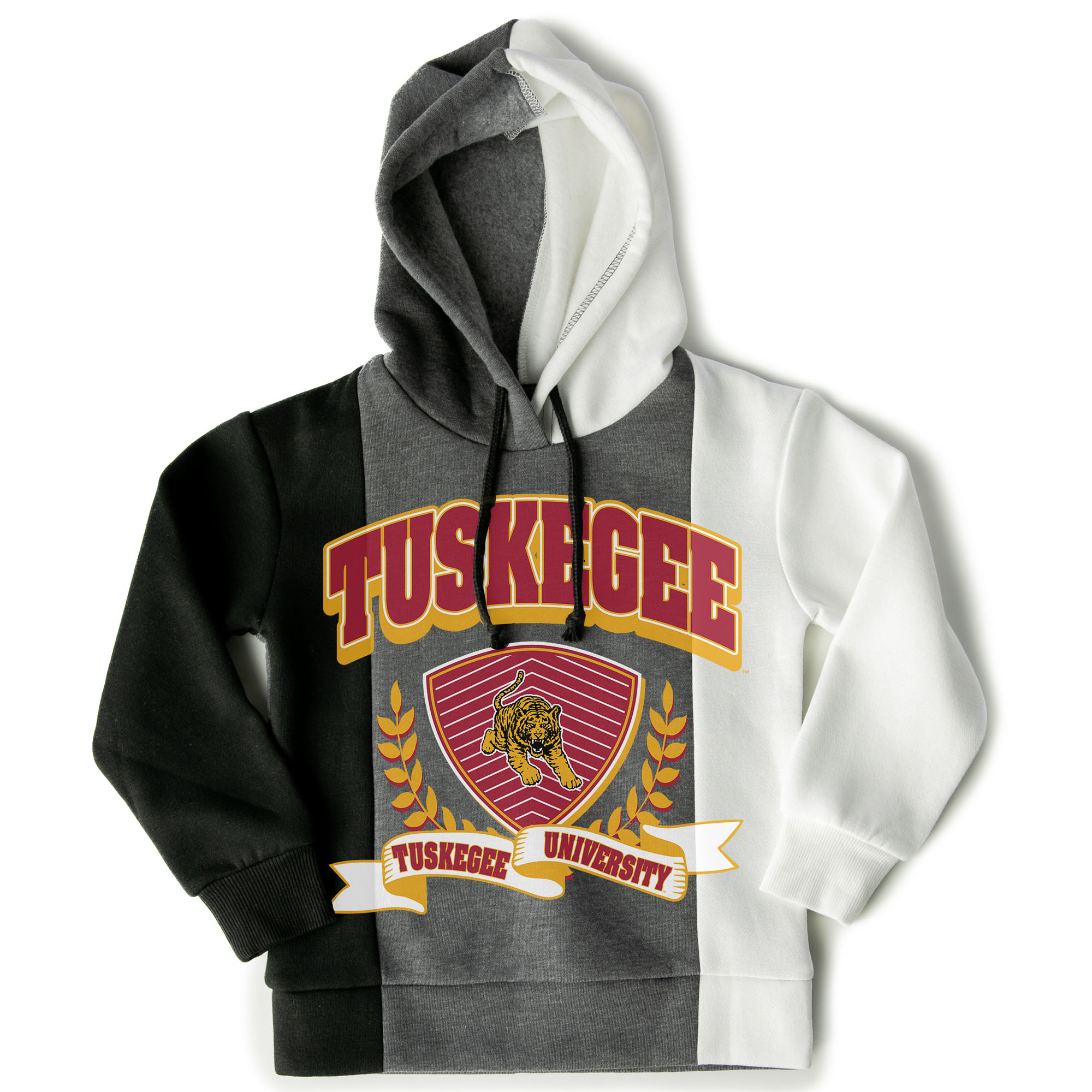 Campus Colours Princeton Tigers Hooded Sweatshirt: Official NCAA Gameday Hoodie, Black, Unisex Fit - View #10