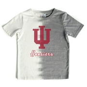Girls Youth Gameday Couture  Gray Indiana Hoosiers Pacesetter T-Shirt