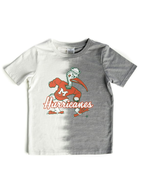 Girls Youth Gameday Couture  Gray Miami Hurricanes Pacesetter T-Shirt