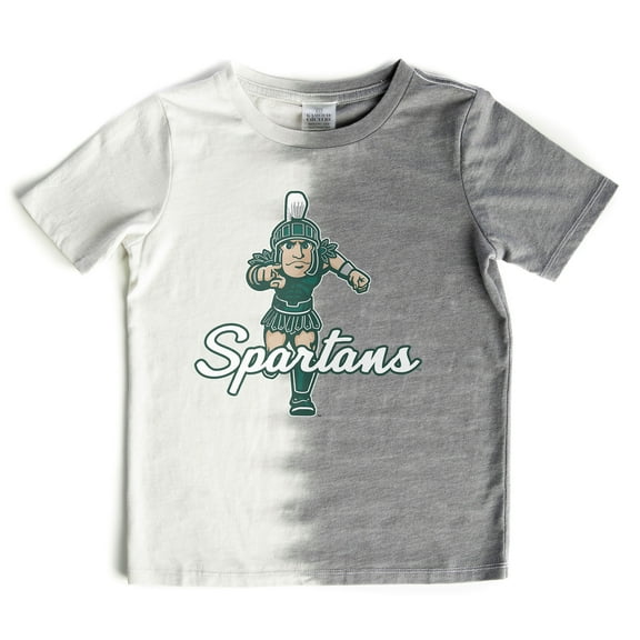 Girls Youth Gameday Couture  Gray Michigan State Spartans Pacesetter T-Shirt