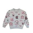 thumbnail image 1 of Girls Youth Gameday Couture  Heather Gray South Carolina Gamecocks Always On Repeat Pullover Sweatshirt, 1 of 3