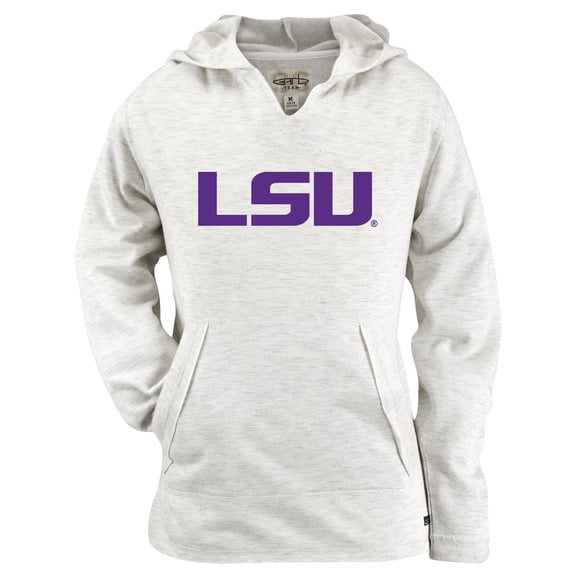 Girls Youth Garb Natural LSU Tigers Hadley Lightweight Sweatshirt