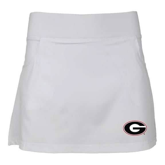 Girls Youth Garb White Georgia Bulldogs Sara Skort