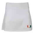 thumbnail image 1 of Girls Youth Garb White Miami Hurricanes Sara Skort, 1 of 1