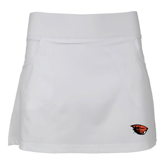 Girls Youth Garb White Oregon State Beavers Sara Skort