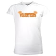 thumbnail image 1 of Girls Youth Garb White Tennessee Volunteers Brittany V-Neck T-Shirt, 1 of 1