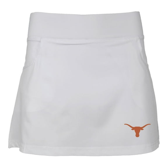 Girls Youth Garb White Texas Longhorns Sara Skort
