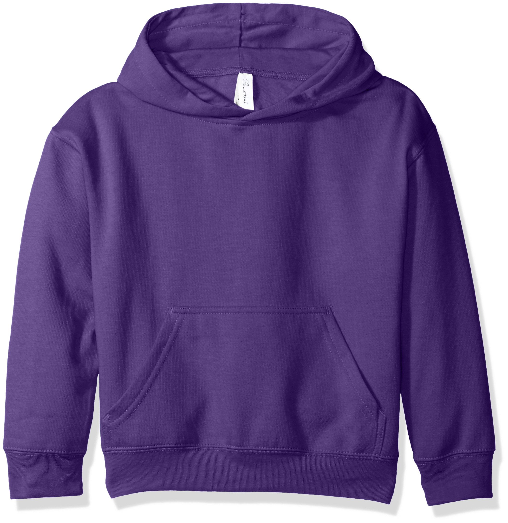 Girls Youth Hooded Pullover Sweatshirt with Pouch Pocket