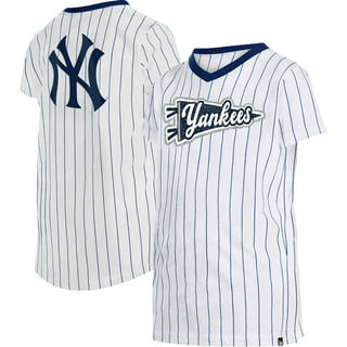 Men’s Nike Babe Ruth New York Yankees Cooperstown Collection Navy Pinstripe  Jersey
