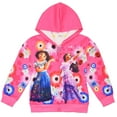 thumbnail image 1 of Girls Zip Up Hoodie Jacket Sweatshirt With Pockets, 1 of 8