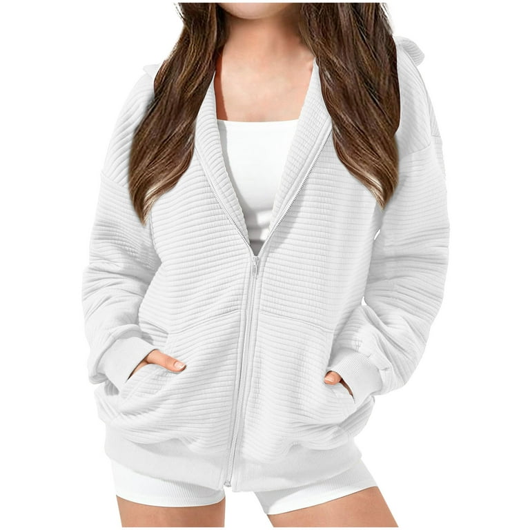 Casual Autumn Hooded Plain Outerwear Casual Autumn Hooded Plain Outerwear