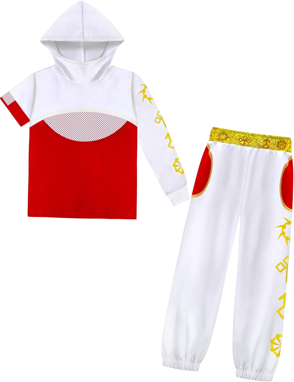 Costume Cosplay Per Bambini Personaggio Nova, Set Halloween Con Giacca, Pantaloni E Accessori, Taglie 110-160