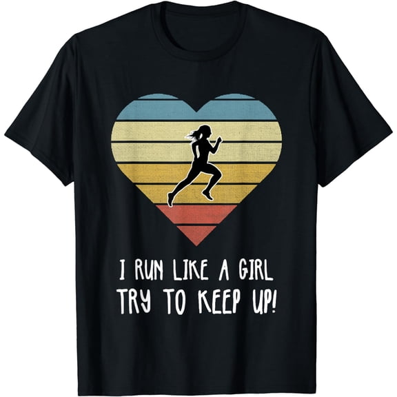Girls cross country running T-Shirt