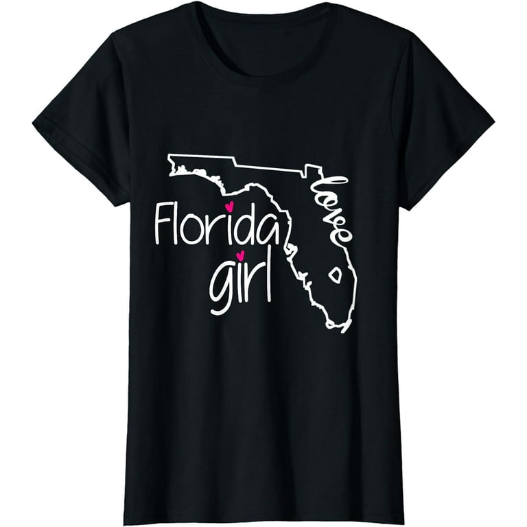 Florida Girl Tshirt I Love Florida Home Tee Florida Gift Florida Girl Tshirt I Love Florida Home Tee Florida Gift