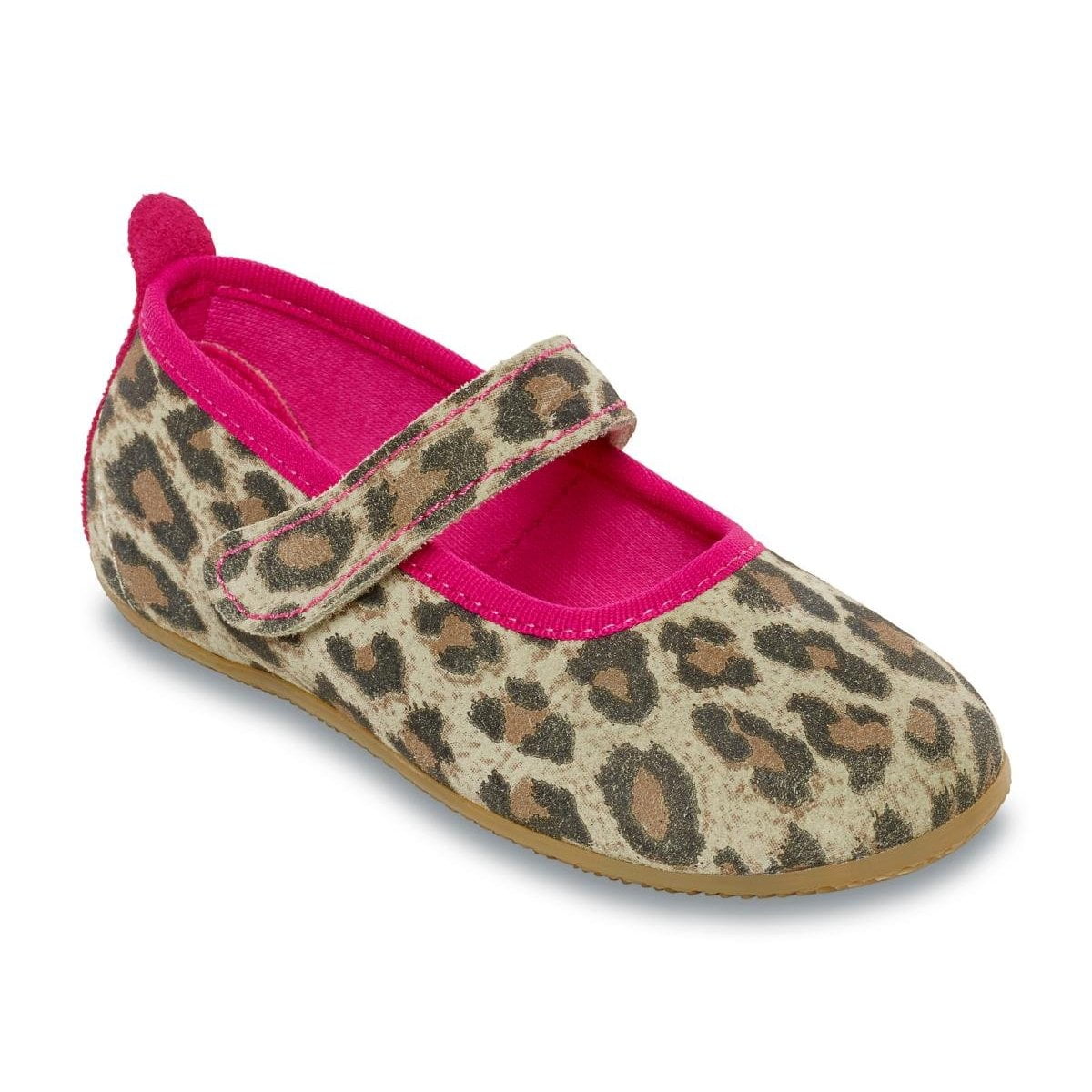 Girls 'leopard Loafers Anti-slip Ballerina Slippers
