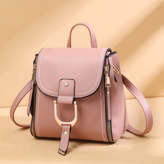 Girls like retro color-blocking commuter compact practical small square bags