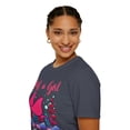 thumbnail image 1 of Girls love Ocean Animals Novelty Fish Lovers Unisex Softstyle T-Shirt, 1 of 6