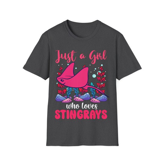 Girls love Ocean Animals Novelty Fish Lovers Unisex T-Shirt